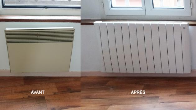 Avant/Après - Installation chauffage & plomberie